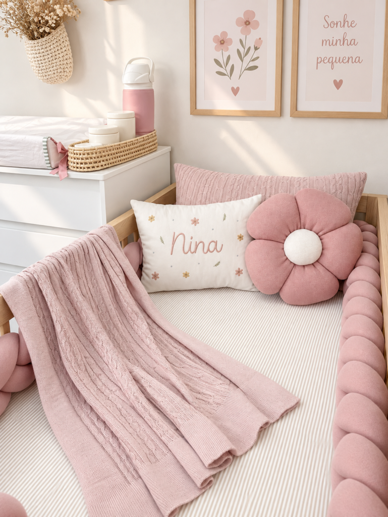 kit-berco-para-quarto-de-bebe-flor-rosa-personalizado