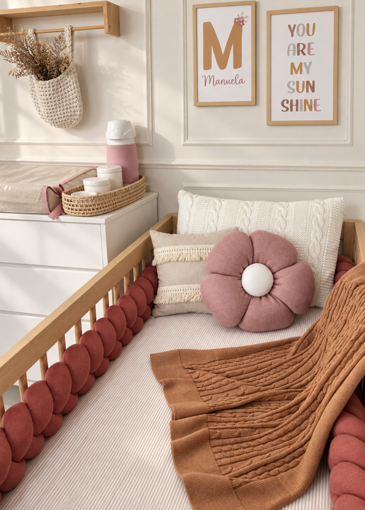 kit-berco-para-quarto-de-bebe-flor-rose-manta-caramelo