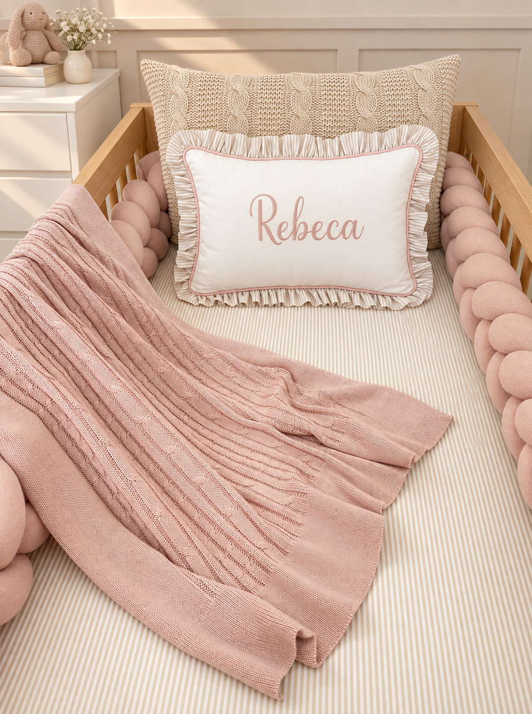kit-berco-para-quarto-de-bebe-rosa-personalizado-bordado