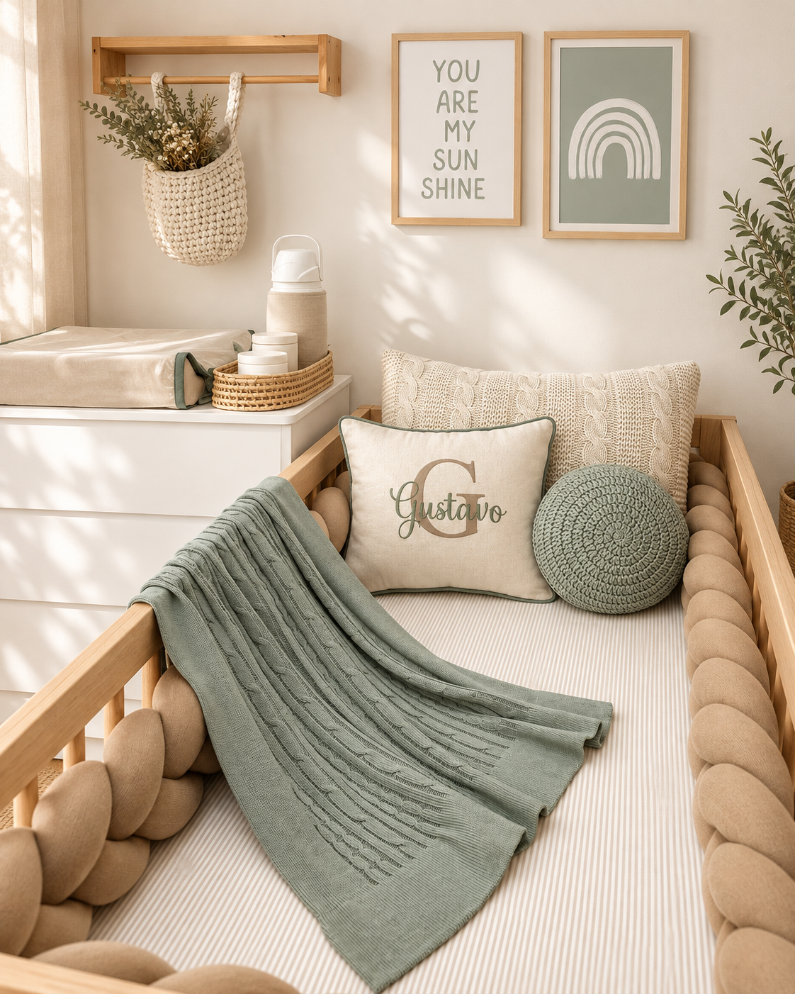 kit-berco-para-quarto-de-bebe-menino-elegante-personalizado-verde